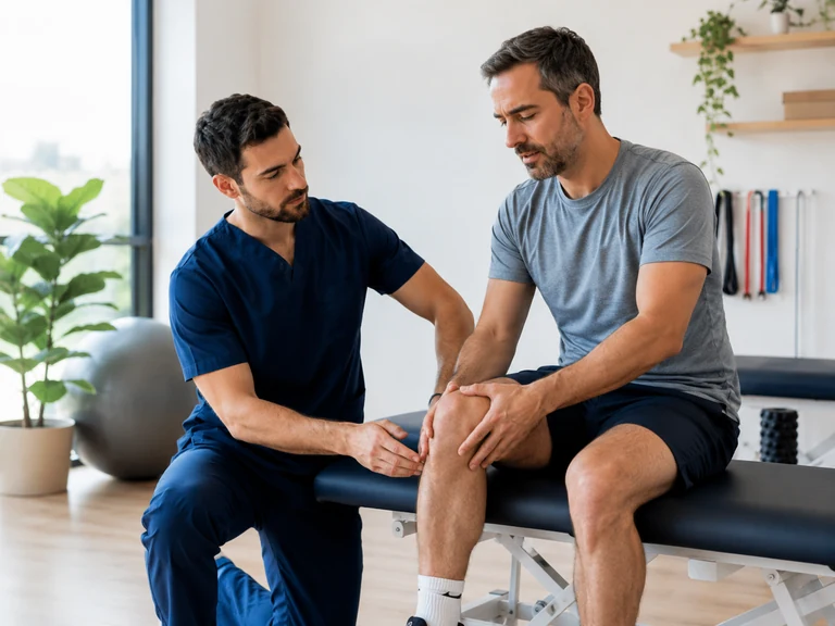 Dolor de rodilla al correr y valoración fisioterapéutica
