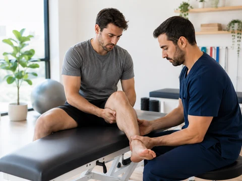 Esguince de tobillo mal curado y necesidad de fisioterapia