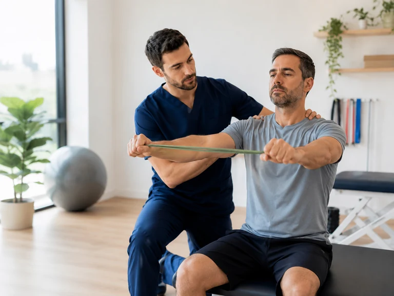 Comparación entre fisioterapia y rehabilitación física
